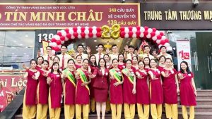 Đồng phục tiệm vàng Bảo Tín Minh Châu